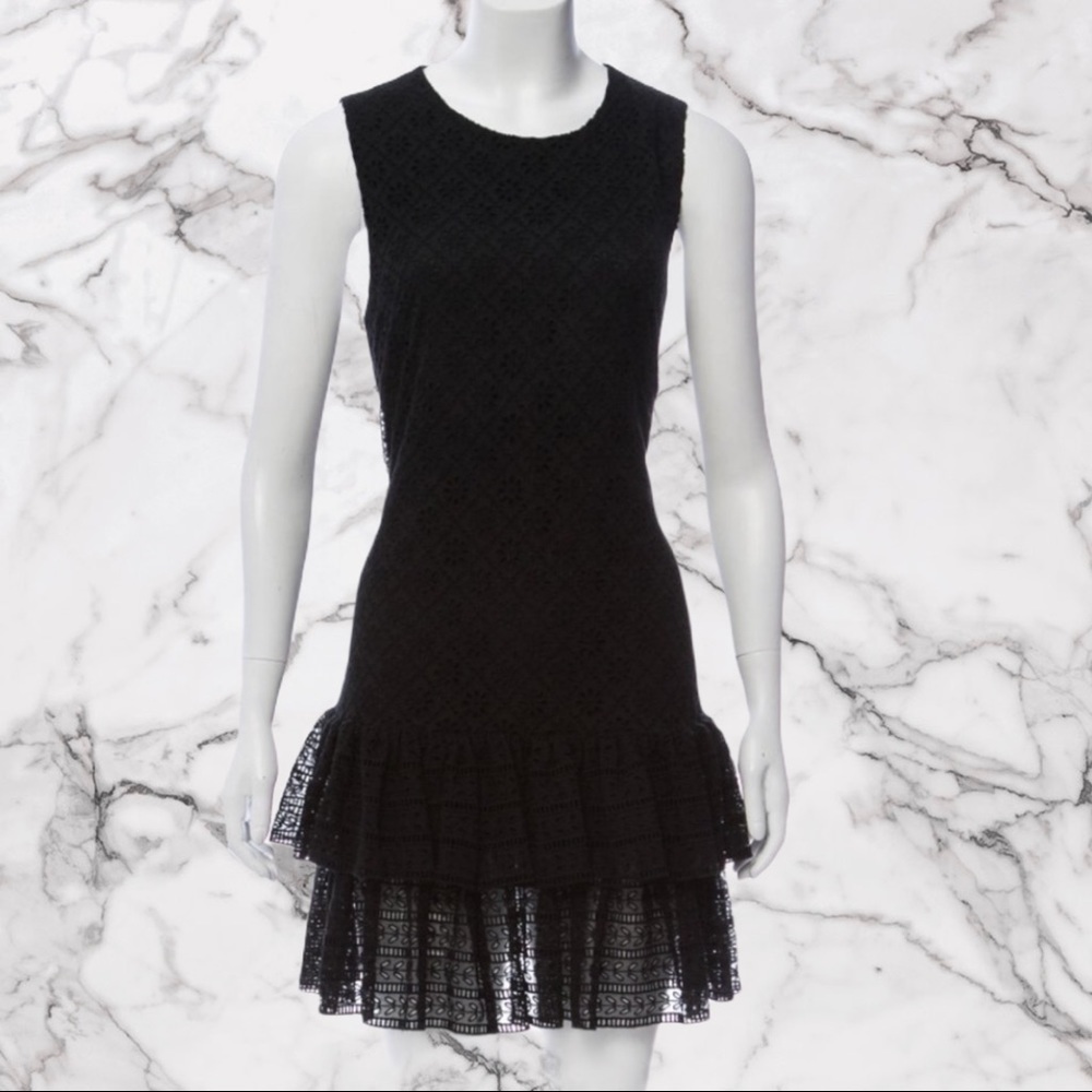 Philosophy Di Lorenzo Serafini Eyelet Dress Black